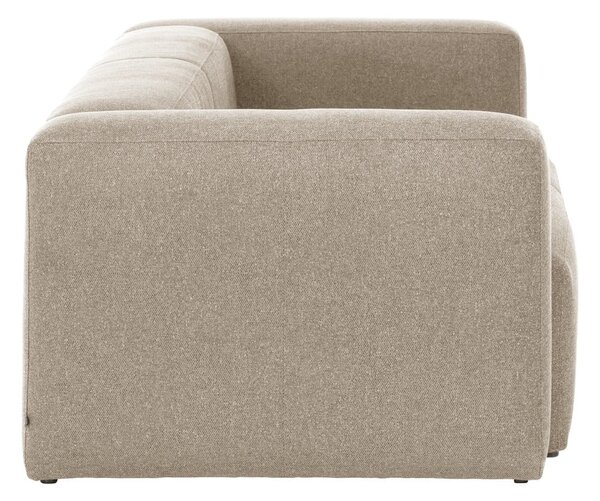 Béžová pohovka Kave Home Blok, 240 cm
