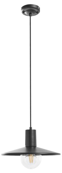 Venkovní závěsná lampa BARALIA Kov Černá