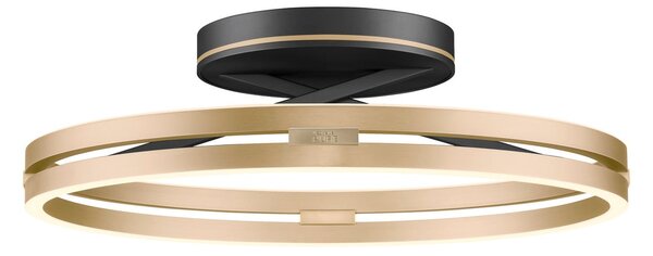 Stropní Lampa PURE, PURE Loop, stmívatelné, Zlatá / mosazná, Obývací pokoj, Hliník, Moderní