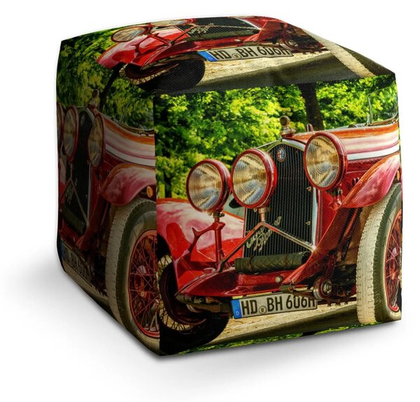 Sablio Taburet Cube Veterán 2 - 40x40x40 cm