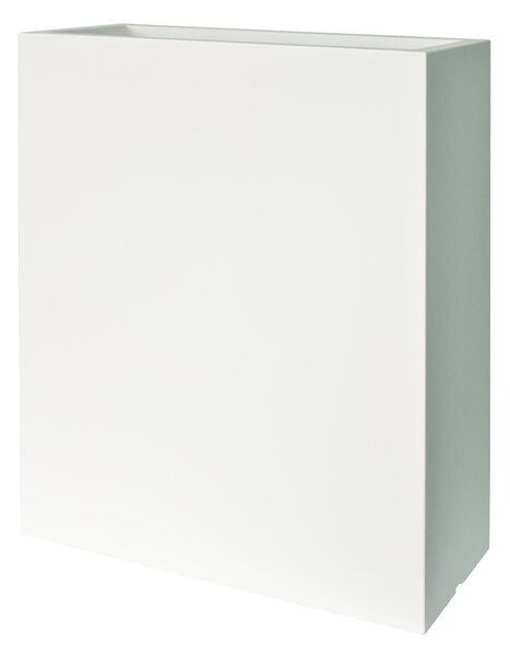 Plust - Designový květináč KUBE TOWER, 70 x 30 x 90 cm - bílý