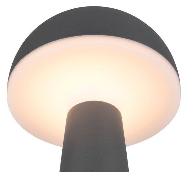 Trio Reality TR57716142 LED venkovní stolní svítidlo FUNGO | 2W integrovaný LED zdroj | 200lm | 3000+4000+5000K