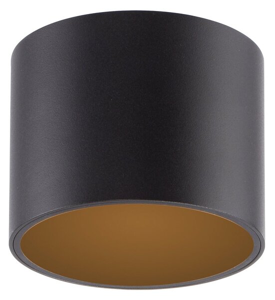 Stropní Lampa PURE, Point, stmívatelné, Černá, Koupelna, Kov, Moderní
