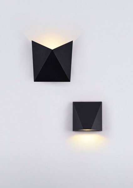 Maytoni Venkovní nástěnné LED svítidlo BEEKMAN, 6W, v. 12 cm, CRI80, IP54