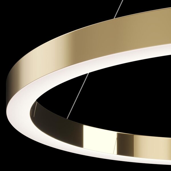 Maytoni Závěsné LED svítidlo SATURNO, 60W, 4000K, Ø 80 cm, CRI80