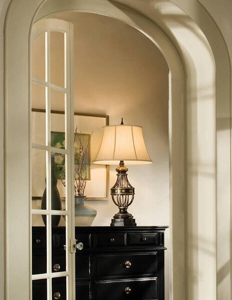 STOLNÍ LAMPA, E27, 50.8/89.5 cm Elstead Lighting - Stolní lampy