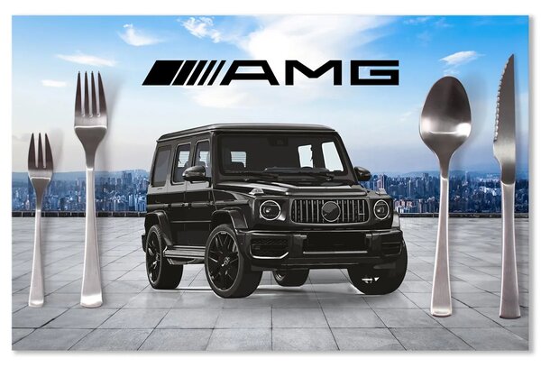 Sablio Prostírání AMG auto: 40x30cm