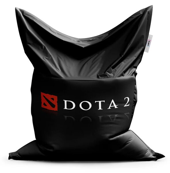 Sablio Sedací vak Classic DOTA 2 Černá - 150x100 cm