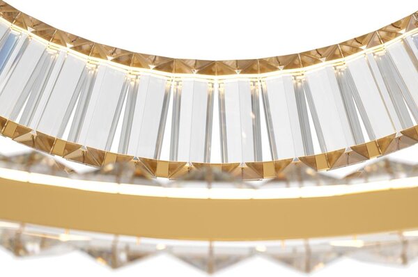 Maytoni Závěsné LED svítidlo KRONE, 90W, 4000K, Ø 80,5 cm, CRI80