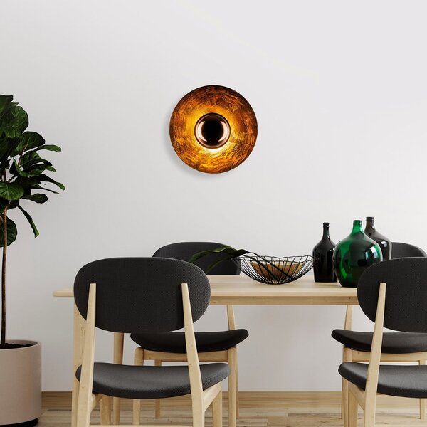 Nástěnné svítidlo v měděné barvě ø 38 cm Kurt – Opviq lights