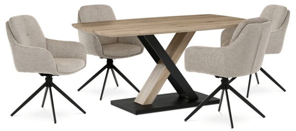 Jídelní židle béžová DCH-P3174 LAN2