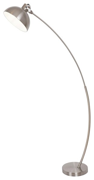 Rabalux 5593 Otto Moderní stojací lampa | E27 | Bílá | Chrom | Kov - r-5593