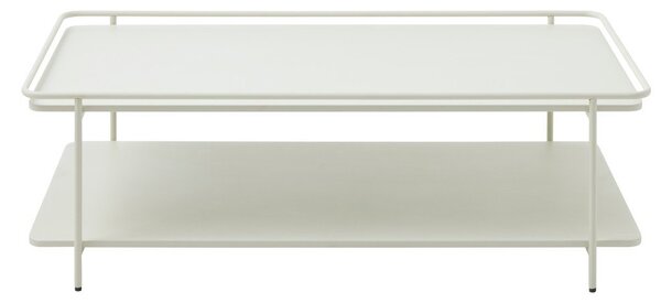 Světle šedý kovový konferenční stolek 55x110 cm Yuba – Unique Furniture