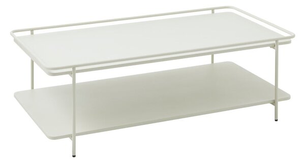 Světle šedý kovový konferenční stolek 55x110 cm Yuba – Unique Furniture