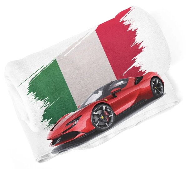 Sablio Deka Ferrari Italská vlajka - 150x120 cm