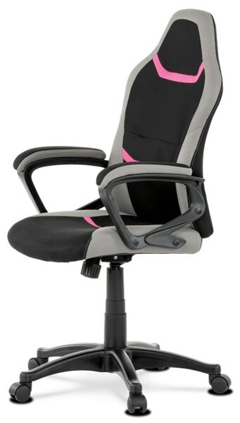 Dětská otočná židle růžová KA-L611 PINK