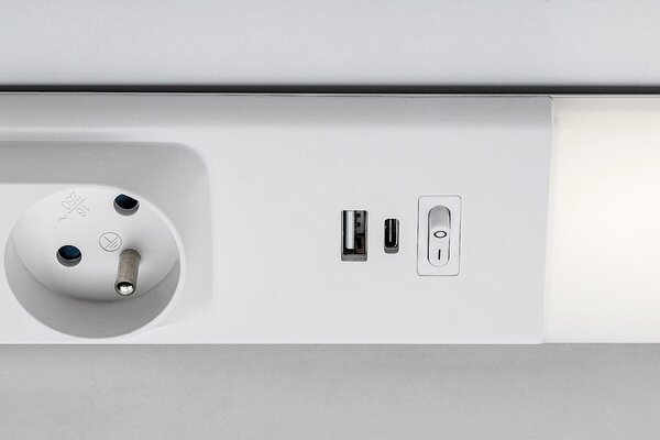 Rabalux 98078042 LED nástěnné svítidlo Bilal | 18W integrovaný LED zdroj | 1750lm | 4000K