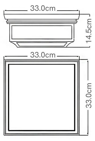 VENKOVNÍ STROPNÍ SVÍTIDLO 14.5/33 cm Elstead Lighting - Venkovní světla
