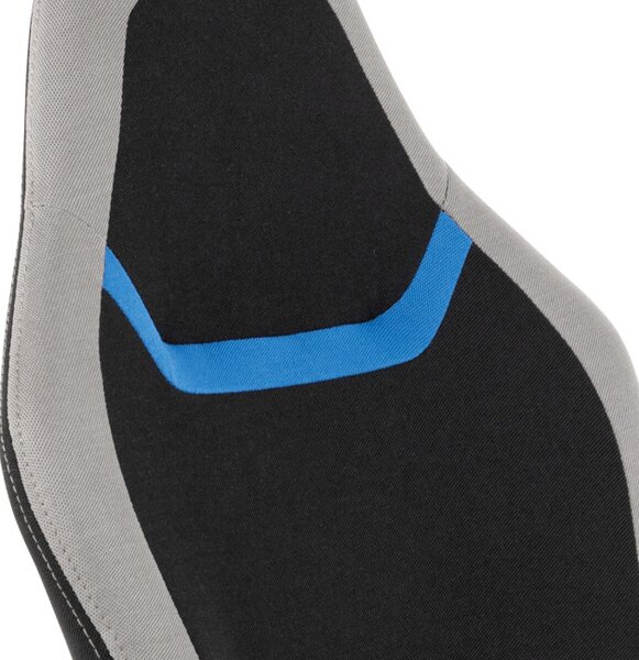 Dětská otočná židle černá KA-L611 BLUE