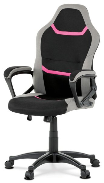 Dětská otočná židle růžová KA-L611 PINK