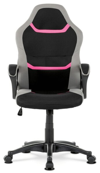 Dětská otočná židle růžová KA-L611 PINK