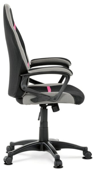 Dětská otočná židle růžová KA-L611 PINK