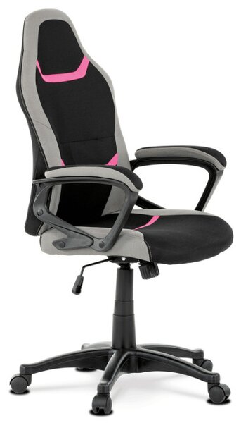 Dětská otočná židle růžová KA-L611 PINK