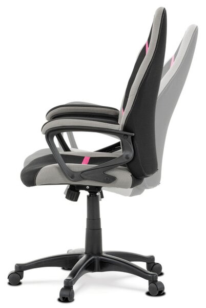 Dětská otočná židle růžová KA-L611 PINK