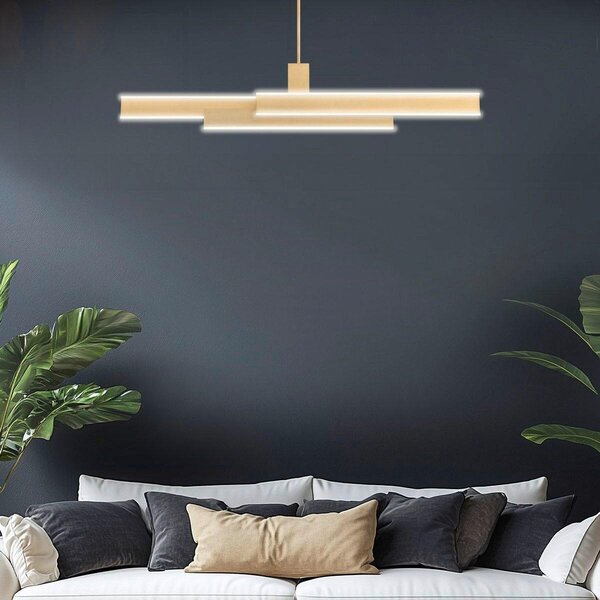 ZÁVĚSNÉ LED SVÍTIDLO, 74 W, 33/114,5/10 cm Elstead Lighting - Závěsná LED svítidla
