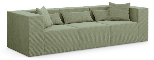 Třímístná modulární sedačka NOVA Poso 047 olivová