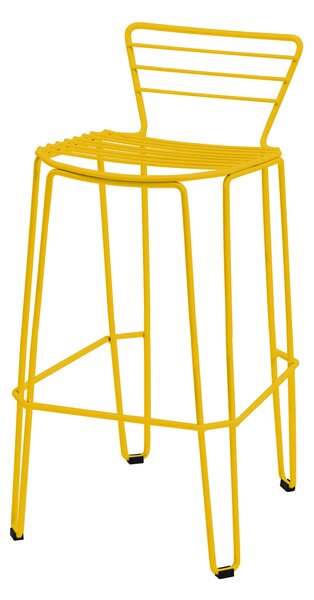 ISIMAR - Barová židle MENORCA nízká - žlutá