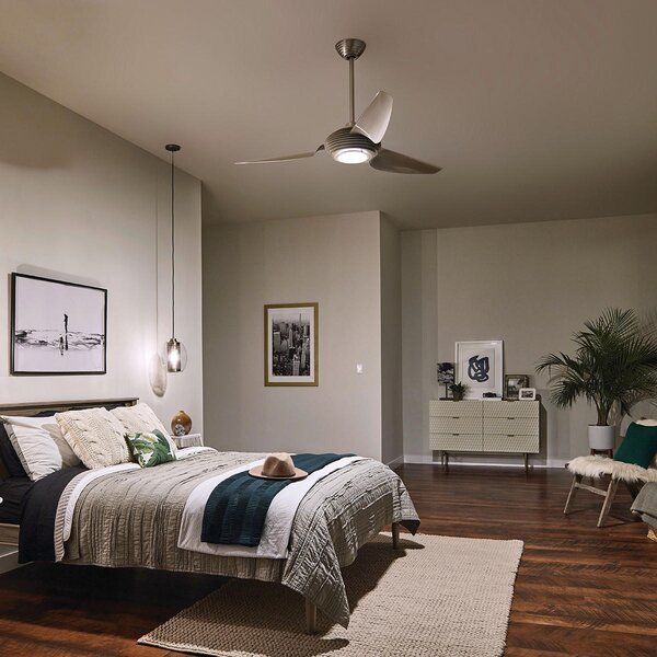 STROPNÍ VENTILÁTOR, 152/38 cm Elstead Lighting - Stropní svítidla