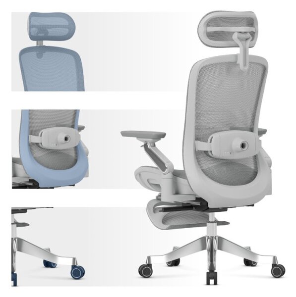 Kancelářská židle LeadPro 8.7 Grey