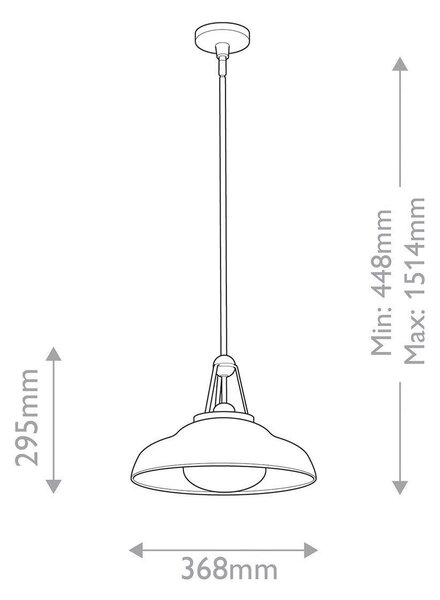 ZÁVĚSNÉ SVÍTIDLO, 36,8/29,5 cm Elstead Lighting - Závěsná světla