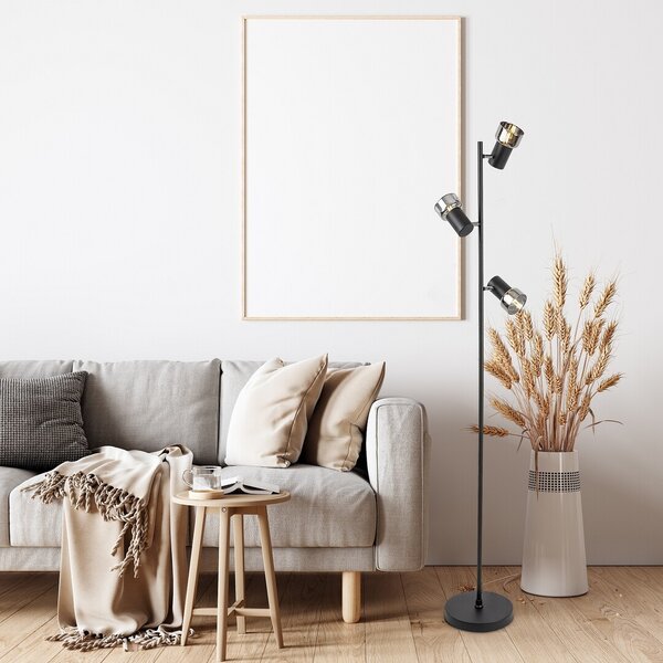 Rabalux 98074279 stojací lampa Hatice E14