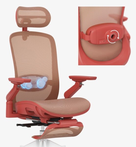 Kancelářská židle LeadPro 8.7 Red