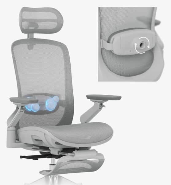 Kancelářská židle LeadPro 8.7 Grey