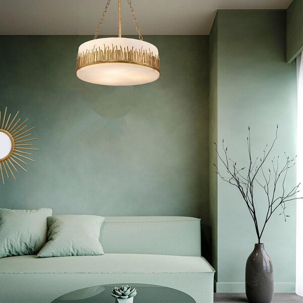 ZÁVĚSNÉ SVÍTIDLO, 113/53,3/53,3 cm Elstead Lighting - Závěsná světla