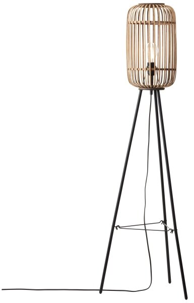 Brilliant - Stojací lampa WOODROW 1xE27/60W/230V bambus