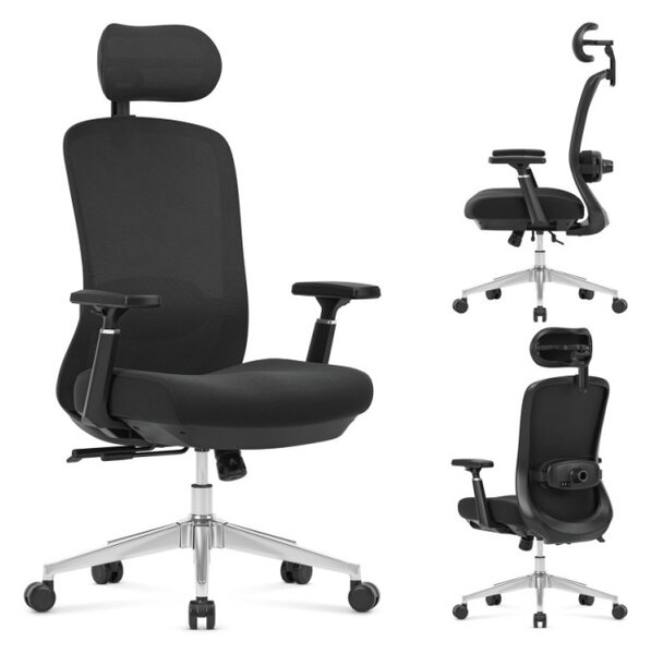 Masážní kancelářská židle Leadpro 6.0 Black