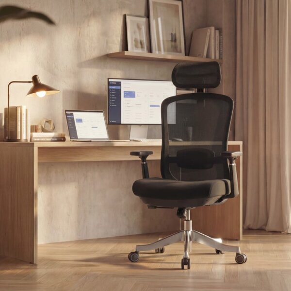 Masážní kancelářská židle Leadpro 6.0 Black