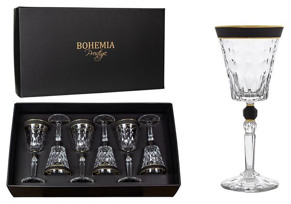 BOHEMIA PRESTIGE CONTE MODERN SKLENICE NA VÍNO 260ML SADA 6 KS