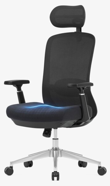 Masážní kancelářská židle Leadpro 6.0 Black