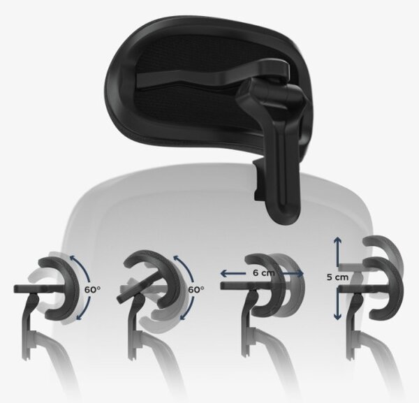 Masážní kancelářská židle Leadpro 6.0 Black