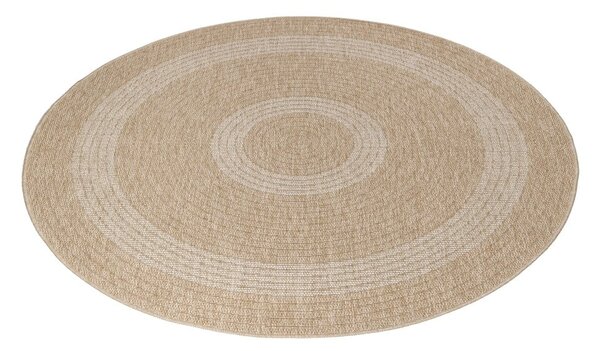 Béžový kulatý venkovní koberec ø 120 cm Comilla – Ayyildiz Carpets