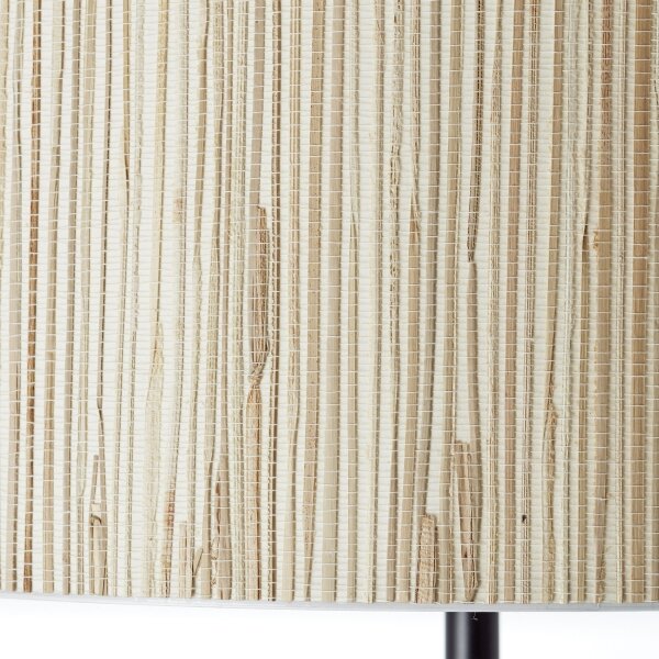 Brilliant - Stojací lampa WIMEA 1xE27/52W/230V černá/béžová