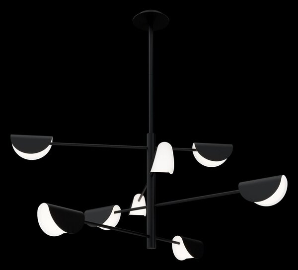 Maytoni Závěsné svítidlo MOLLIS, 8xG9, d. 125 cm