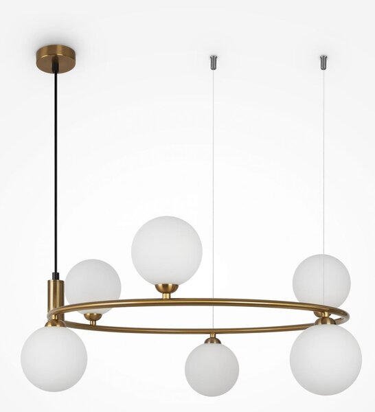 Maytoni Závěsné svítidlo RING, 6xG9, š. 58 cm