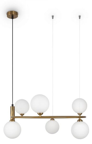 Maytoni Závěsné svítidlo RING, 6xG9, š. 58 cm