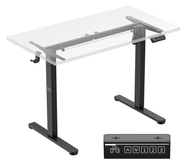 Výškově nastavitelný elektrický rám Xeno 1.7 Black